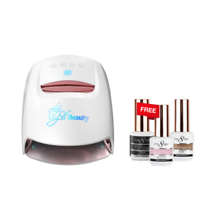 (Bonus Combo) iGel LED Pro Lamp Buy 1 Get Free 1 Base Coat 0.5oz , 1 Diamond Top 0.5oz & 1 Super Matte Top 0.5oz