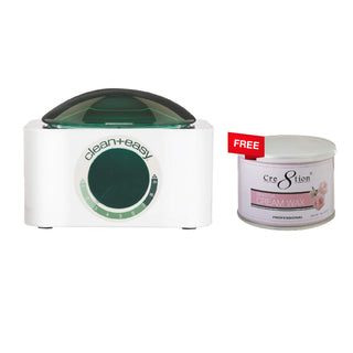 Bonus Combo - Clean + Easy Deluxe Pot Wax Warmer - Buy 1 Get 1 Cre8tion Cream Wax Free