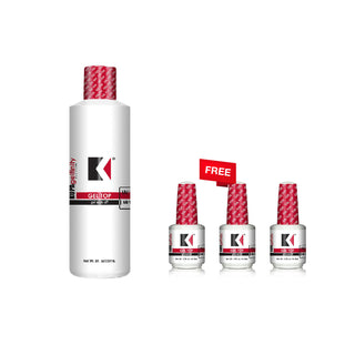 (Bonus Combo) Kupa Gel Top Coat 8oz - Buy 1 Get 3 Size 0.5oz Free