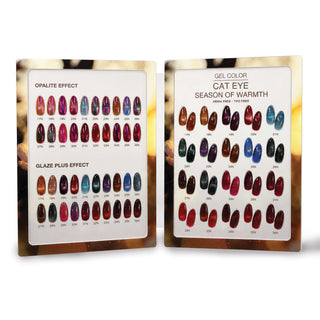 Cre8tion Booklet - Cat Eye Season of Warmth 20 Colors