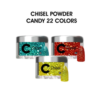 Chisel Dipping Powder 2oz - Candy Collection - Full Set 22 Colors (#01 - #22)