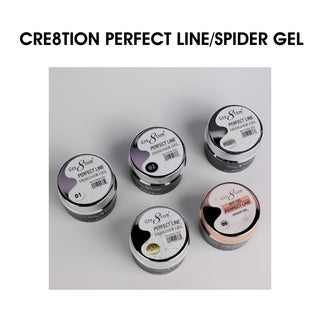 Cre8tion Perfect Line/ Spider Design Gel 0.26oz
