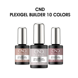 CND PLEXIGEL Builder Colour 0.5oz - Set 10 Colors