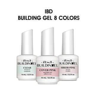 IBD Building Gel 0.5oz - Set 8 Colors