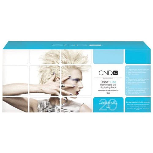 CND Brisa Lite - Removable Gel Sculpting Pack - Remover Creative Nail Kit