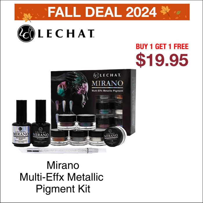 (Fall Deal) LeChat Mirano Multi-Effx Metallic Pigment Kit - Buy 1 Get 1 Free