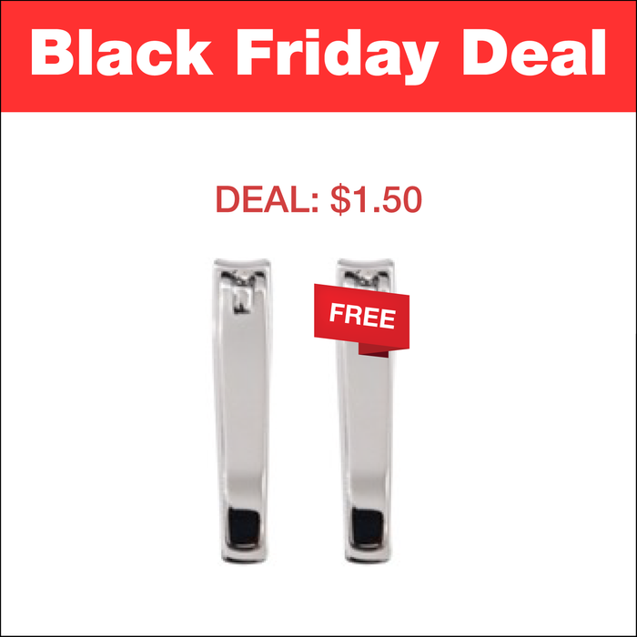 (Black Friday 2024 Deal) Cre8tion Nail Clipper Carbon Steel Size 8.2 cm - Buy 1 Get 1 Free