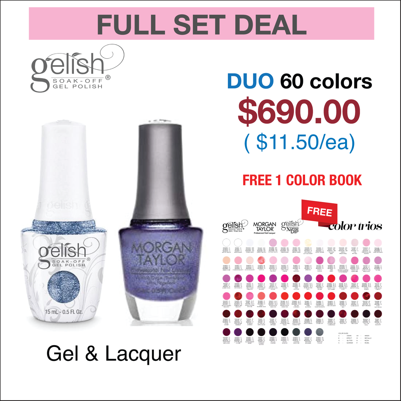 Gelish Matching Duo