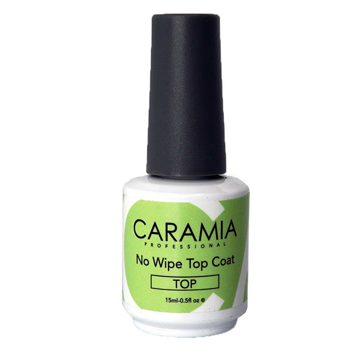 Caramia No Wipe Top Coat Gel 0.5oz