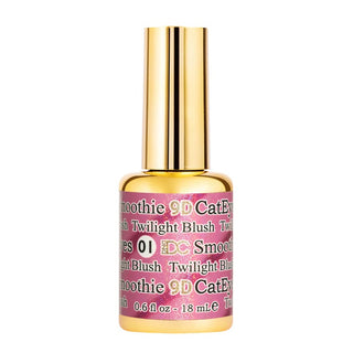DND DC 9D Cat Eye Smoothie - 01 Twilight Blush — DND DC Cat Eye Gel | C8 Nail Supply