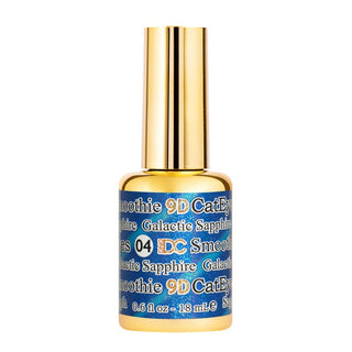 DND DC 9D Cat Eye Smoothie - 04 Galactic Sapphire — DND DC Cat Eye Gel | C8 Nail Supply