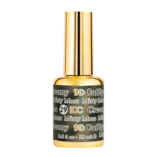 DND DC 9D Cat Eye Dreamy - 29 Misty Moss — DND DC Cat Eye Gel | C8 Nail Supply