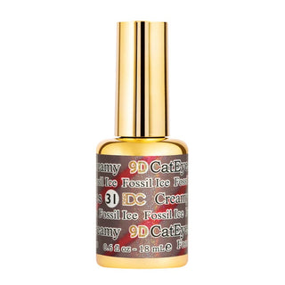 DND DC 9D Cat Eye Dreamy - 31 Fossil Ice — DND DC Cat Eye Gel | C8 Nail Supply
