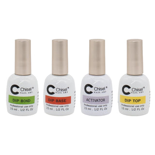 Chisel Dipping Powder Essentials- Combo 4pcs.