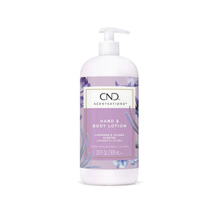 CND - Scentsations Lavender & Jojoba Lotion, 33 FL Oz - CND
