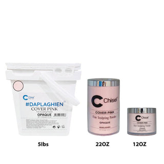 Chisel Daplaghien Powder Pink & White - Cover Pink