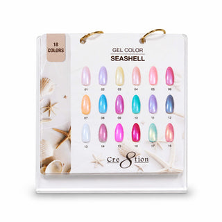 Cre8tion Calendar Display - Seashell Gel 18 Colors