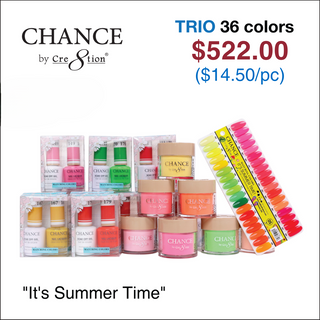 Chance Matching Trio 36 Colors - It’s Summer Time Collection