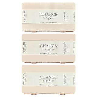 Chance Soft Tips Combo 3 Sizes - ALMOND