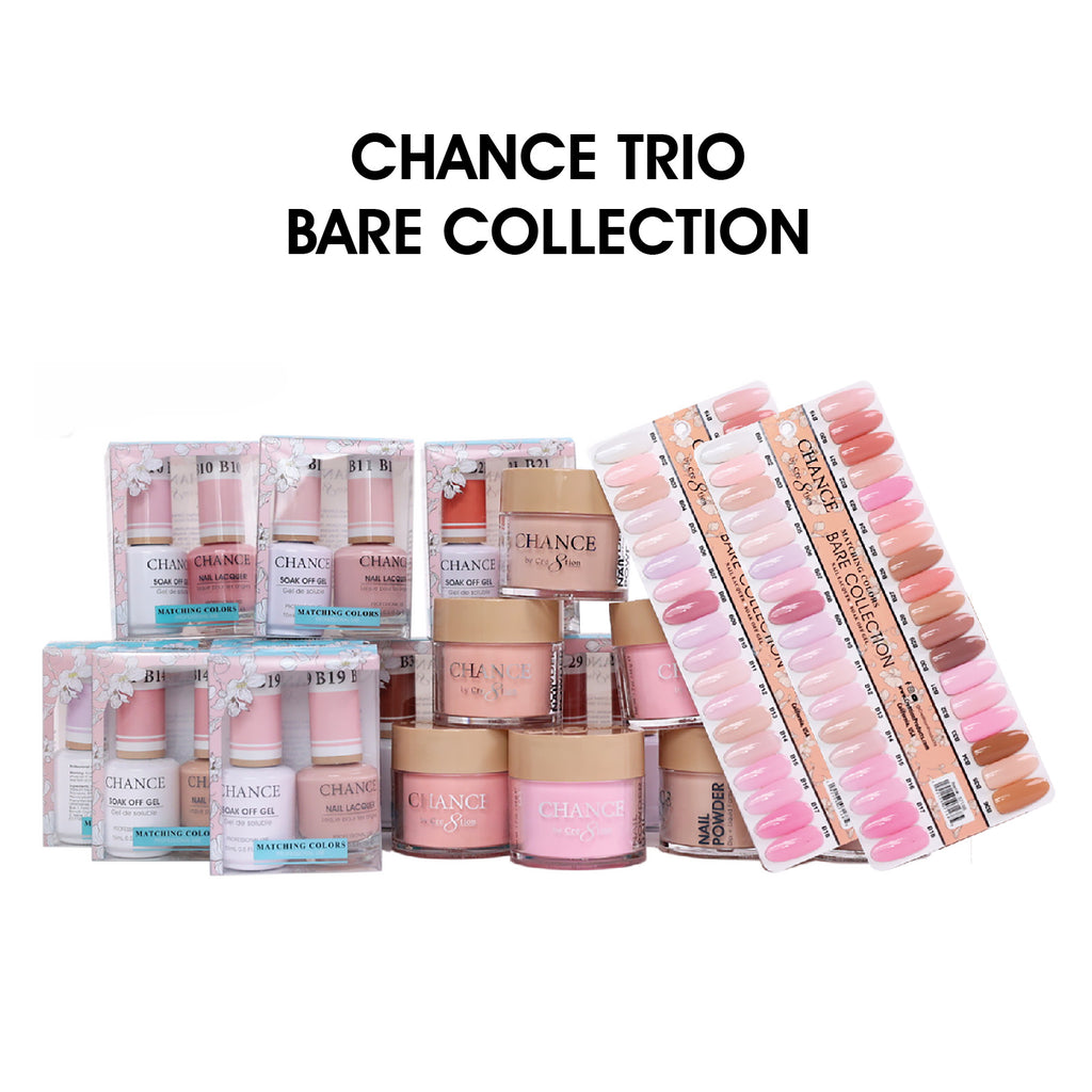 Chance Matching Trio 36 Colors - Bare Collection | C8 – C8 Nail Supply