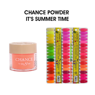 Chance Matching Powder 1.7oz 36 Colors - It’s Summer Time Collection — Cre8tion Dip Powder | C8 Nail Supply