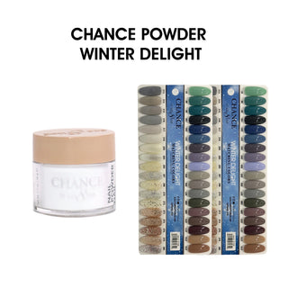 Chance Matching Powder 1.7oz 36 Colors - Winter Delight Collection — Cre8tion Dip Powder | C8 Nail Supply