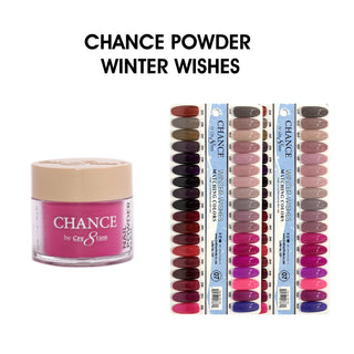Chance Matching Powder 1.7oz 36 Colors - Winter Wishes Collection — Cre8tion Dip Powder | C8 Nail Supply