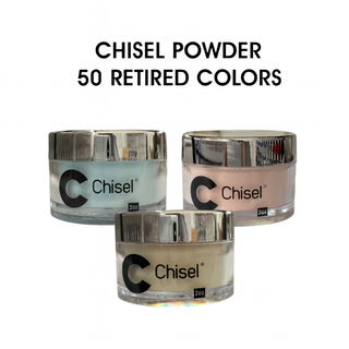 Chisel Full Set - Powder 2oz - 50 Retired Colors