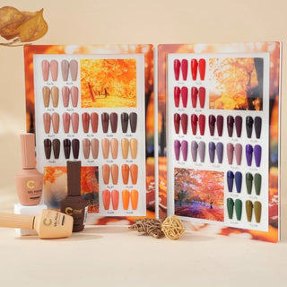 Chisel Fallen in Love Collection Gel 0.5oz - Set 36 Colors w/ 1 Acrylic Booklet