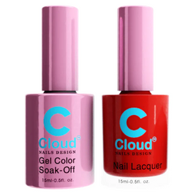 Cloud Nail Design - Florida Collection - Matching Duo 0.5oz - 017