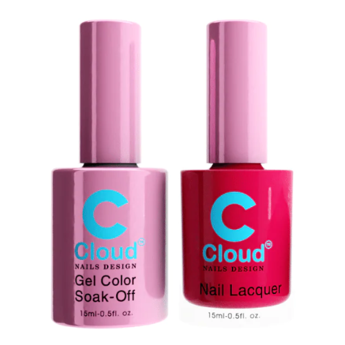 Cloud Nail Design - Florida Collection - Matching Duo 0.5oz - 021