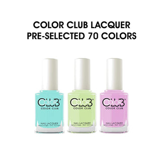 Color Club Nail Lacquer - Pre-selected 70 Colors ( Grab Bag )