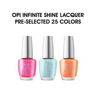 OPI Infinite Shine Nail Lacquer - Pre-selected 25 Colors ( Grab Bag )