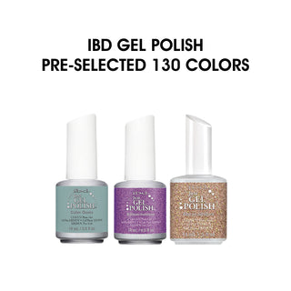 IBD Gel Polish - Pre-selected 130 Colors ( Grab Bag )