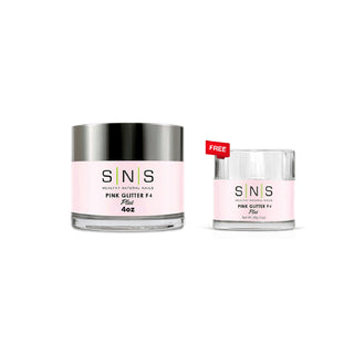 SNS Pink Glitter F4 4oz - buy 1 get 1 size 2oz Free