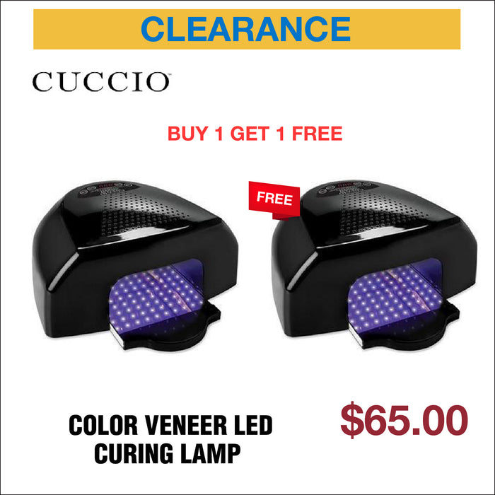 Cuccio - Color Veneer LED Curing Lamp - Buy 1 Get 1 Free
