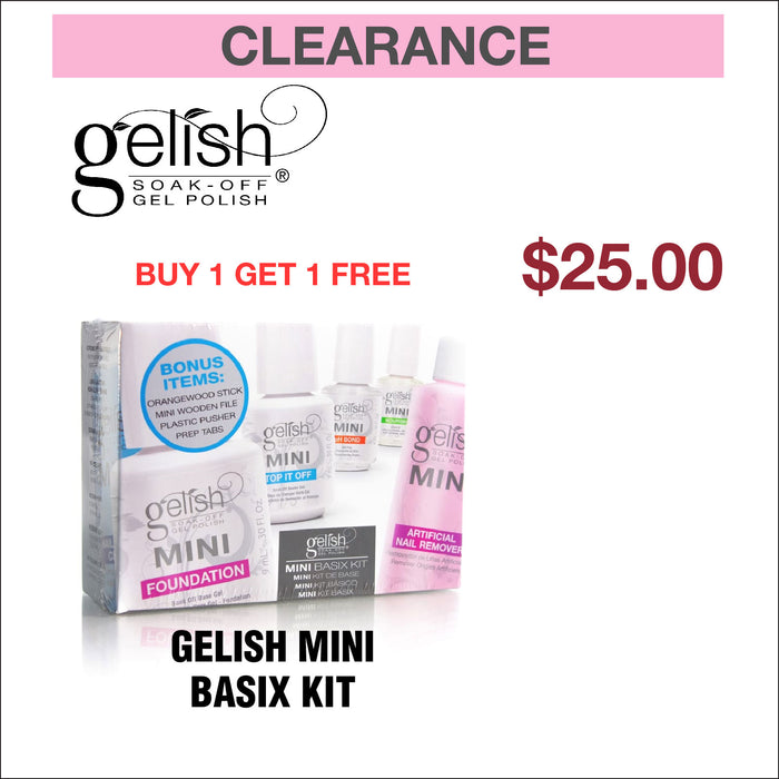 Gelish - Mini Basix Kit - Buy 1 get 1 Free
