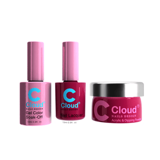 Cloud Nail Design - Florida Collection - Matching Trio - 119