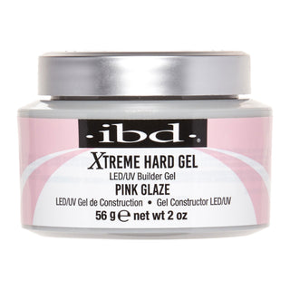 IBD Xtreme Hard Gel LED/UV Builder Gel - Pink Glaze 2oz