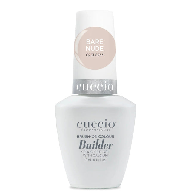 Cuccio Brush-on Colour Builder Gel 0.43oz - Bare Nude