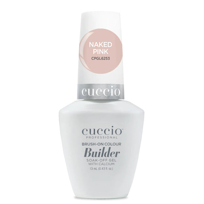 Cuccio Brush-on Colour Builder Gel 0.43oz - Naked Pink