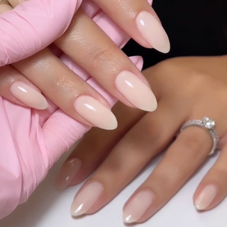 DND Matching Pair - Sheer Collection - 858 Sandy Nude