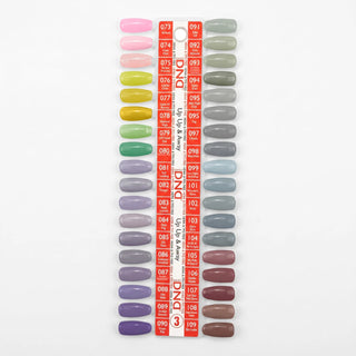 DND Duo Matching Color (HEMA/TPO Free) - 36 Colors Board 3 - Up Up & Away (#073 - #109) w/ 1 Color Chart