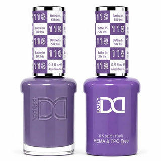 DND Duo Matching Color - HEMA/TPO Free - 118 Bathe In Silk Iris