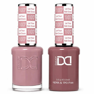 DND Duo Matching Color - HEMA/TPO Free - 107 Let Your Hair Down