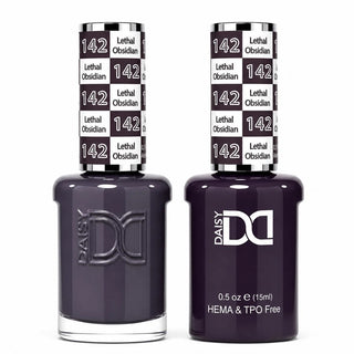 DND Duo Matching Color - HEMA/TPO Free - 142 Lethal Obsidian