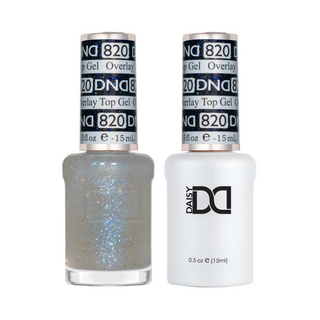 DND Duo Matching Color - OVERLAY GLITTER TOP GELS Collection - 820