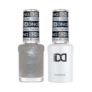 DND Duo Matching Color - OVERLAY GLITTER TOP GELS Collection - 824
