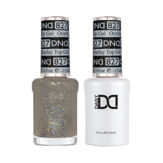 DND Duo Matching Color - OVERLAY GLITTER TOP GELS Collection - 827