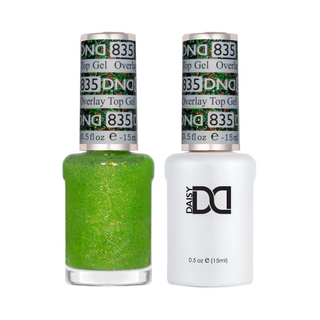 DND Duo Matching Color - OVERLAY GLITTER TOP GELS Collection - 835